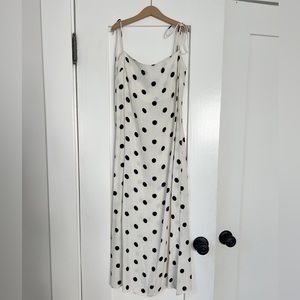 Reformation polka dot dress